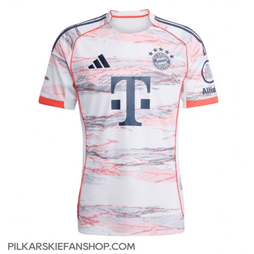 Koszulka piłkarska Bayern Munich Luis Diaz #14 Strój wyjazdowy 2025-26 tanio Krótki Rękaw Koszulka piłkarska Bayern Munich Luis Diaz #14 Strój wyjazdowy 2025-26 tanio Krótki Rękaw